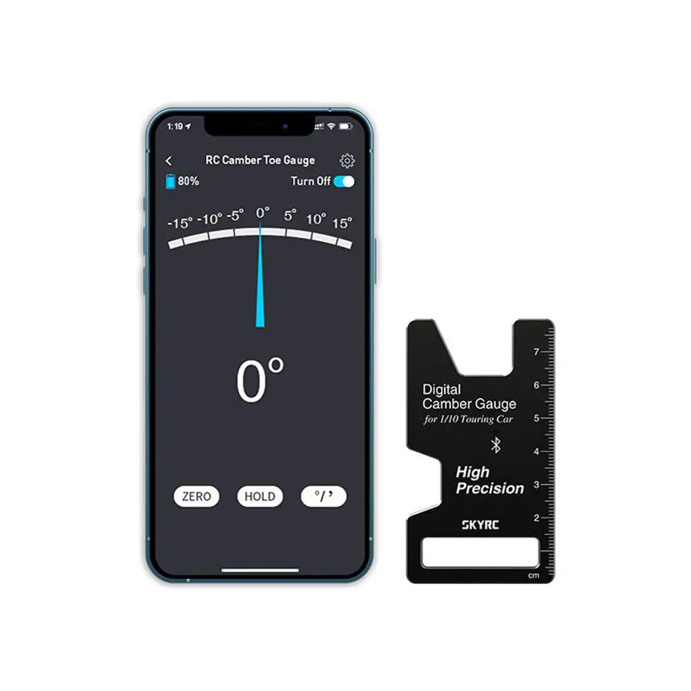 SKYRC CTG-015 Bluetooth-compatible Tilt Toe Gauge For 1/10 Rc Model Car Toy Electronic Accessories
SKYRC CTG-015 Bluetooth-compatible Tilt Toe Gauge For 1/10 Rc Model Car Toy Electronic Accessories
