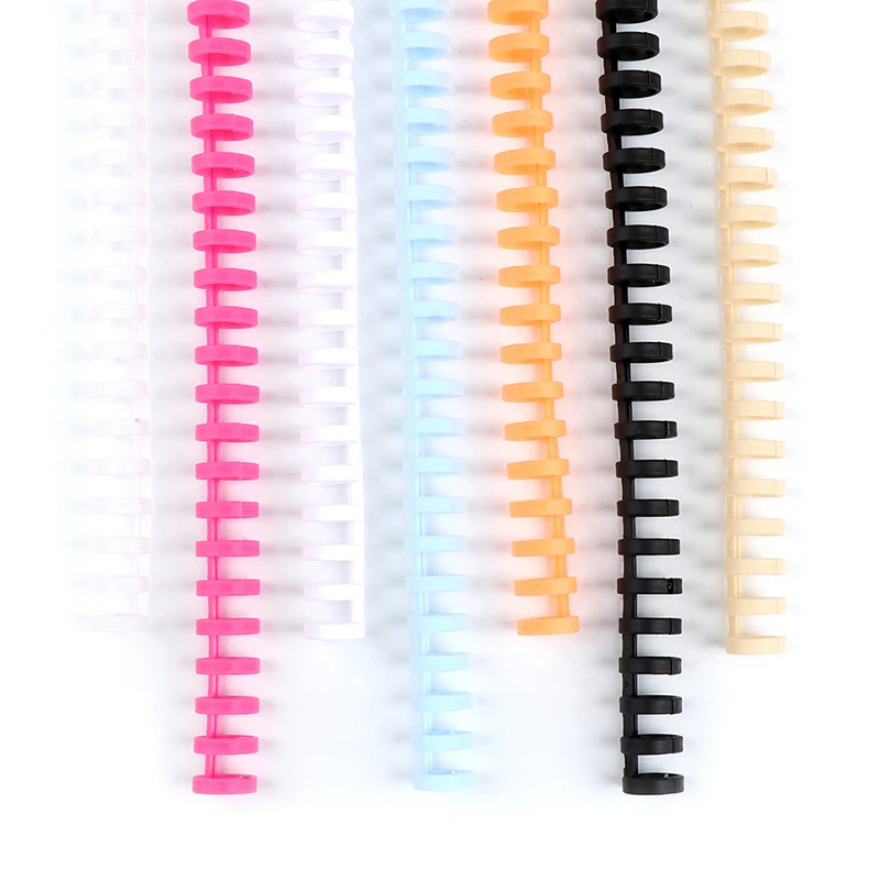 30 Hole Loose-leaf Plastic Binding Ring Spring Spiral Rings For 30 Holes A4 A5 A6 Paper Notebook Stationery Office Supplies
30 Hole Loose-leaf Plastic Binding Ring Spring Spiral Rings For 30 Holes A4 A5 A6 Paper Notebook Stationery Office Supplies