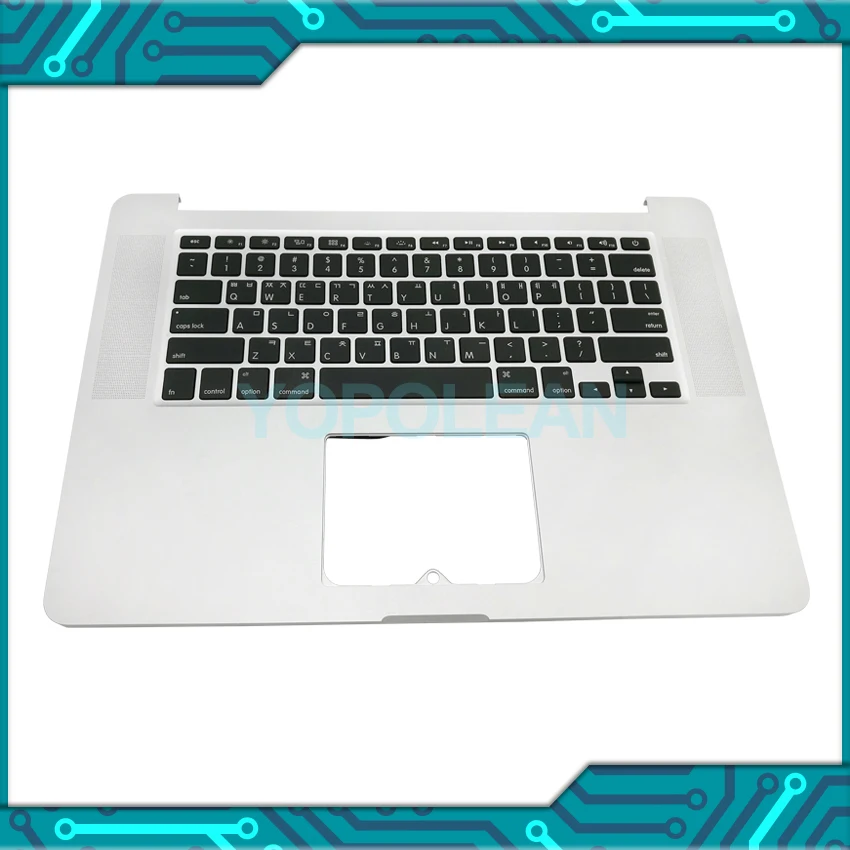 Original Top Case Palmrest Korea Keyboard with Backlight For Macbook Pro Retina 15" A1398 Korean Topcase 2012 year
Original Top Case Palmrest Korea Keyboard with Backlight For Macbook Pro Retina 15" A1398 Korean Topcase 2012 year