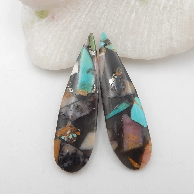 Серьги с бусинами из натуральной кожи, пирита, желаний розового опала, 47x14x5 мм, 6,4 г
Серьги с бусинами из натуральной кожи, пирита, желаний розового опала, 47x14x5 мм, 6,4 г