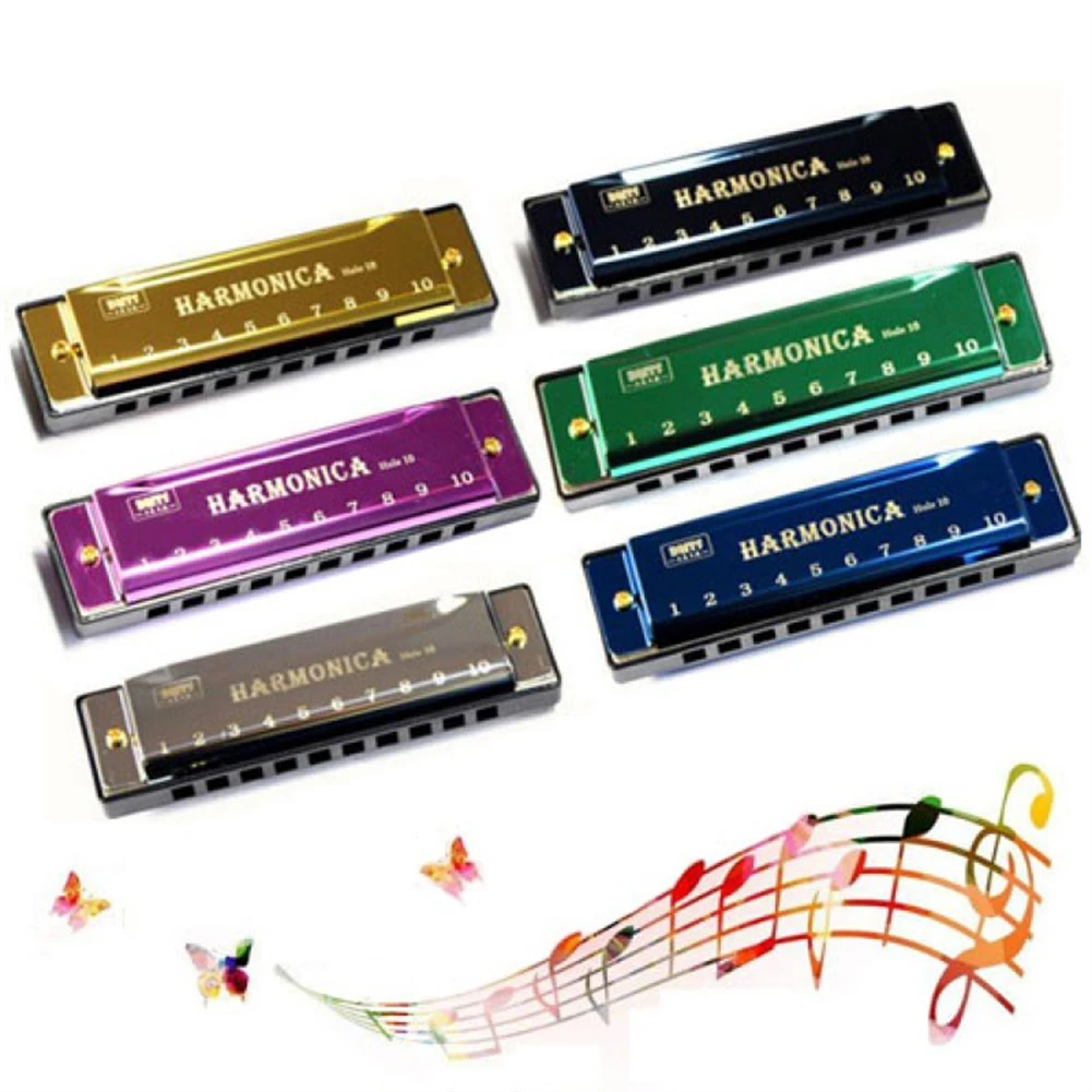 10 Holes Key Of C Blues Harmonica Mouth Organ Beginners Kids Educational Toys Instrument 10.4cmx2.8cm High Quality Harmonica
10 Holes Key Of C Blues Harmonica Mouth Organ Beginners Kids Educational Toys Instrument 10.4cmx2.8cm High Quality Harmonica