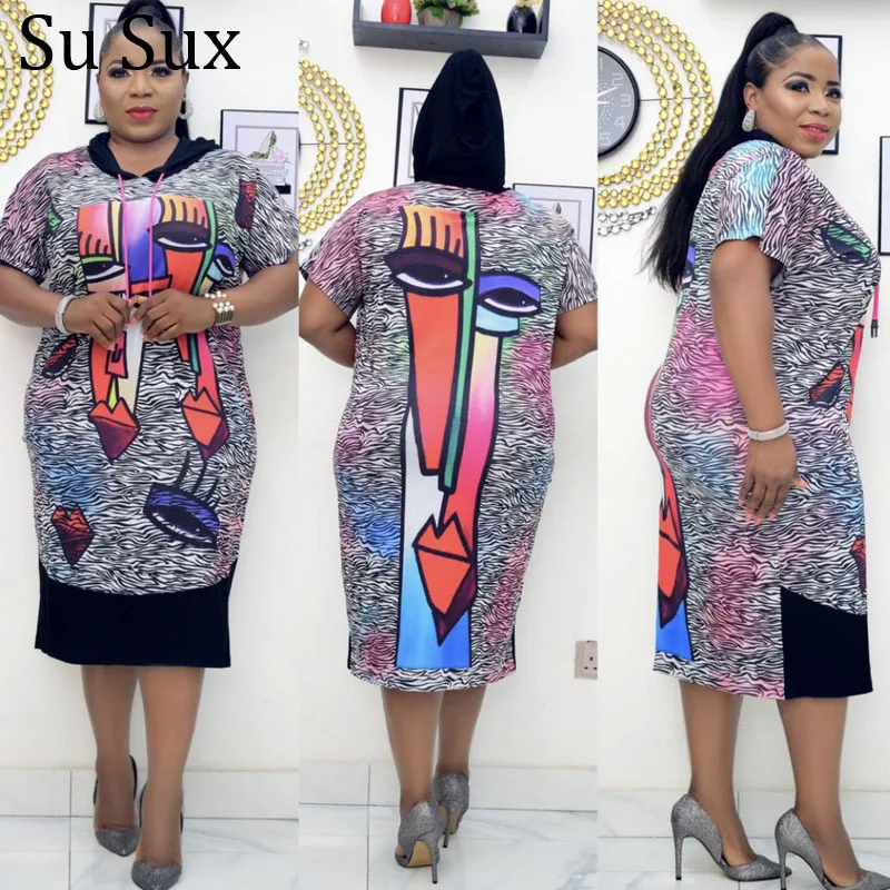 2022 Summer Print Hooded African Dresses For Women Robe Plus Size African Clothes Short Sleeve Knee Length Dress Africaine Femme
2022 Summer Print Hooded African Dresses For Women Robe Plus Size African Clothes Short Sleeve Knee Length Dress Africaine Femme