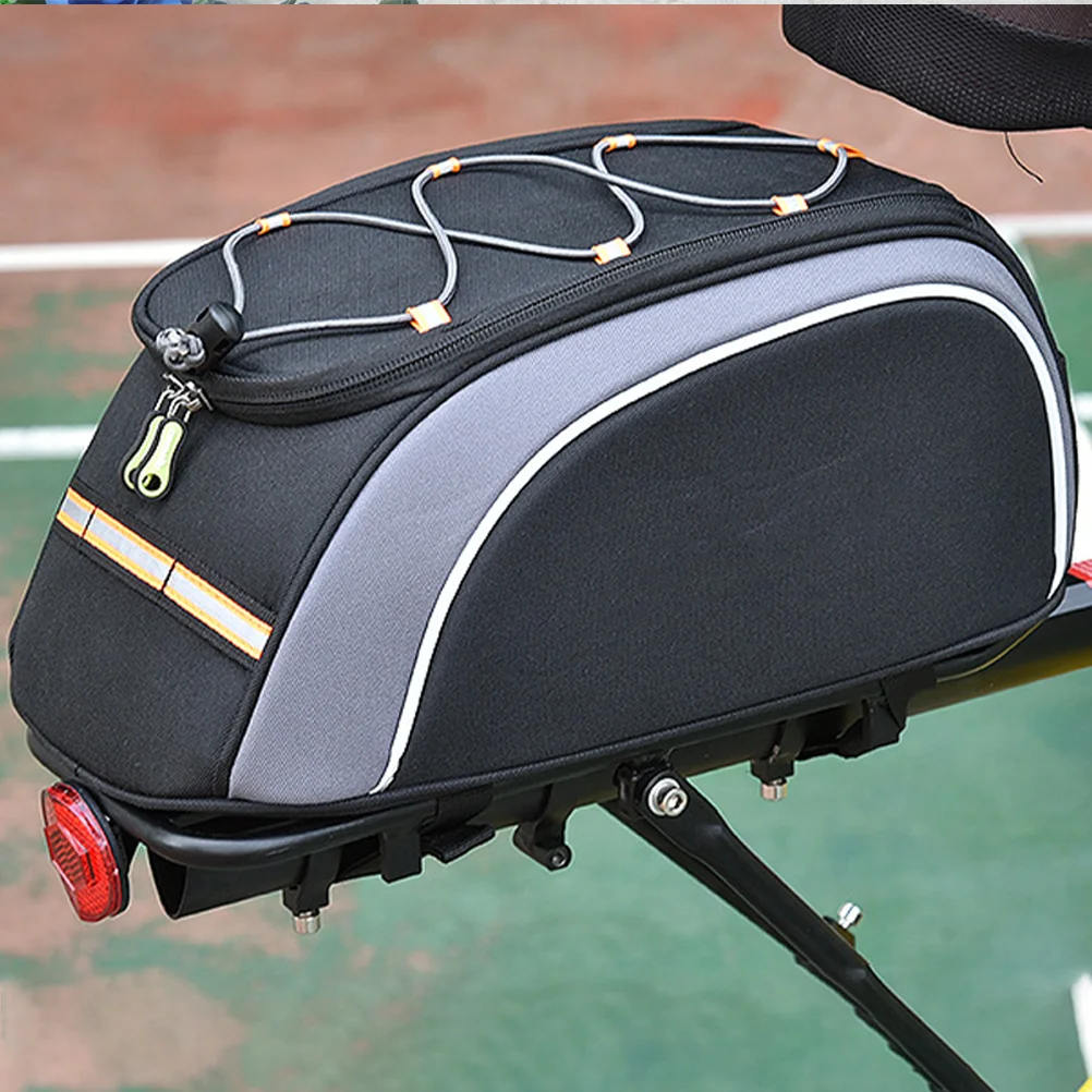 8L Bike Rack Bag Trunk Bag Reflective Bike Tail Bag Cycling Bag Cycling Wedge Pack for Mountain Road Bike Folding Bike 
8L Bike Rack Bag Trunk Bag Reflective Bike Tail Bag Cycling Bag Cycling Wedge Pack for Mountain Road Bike Folding Bike