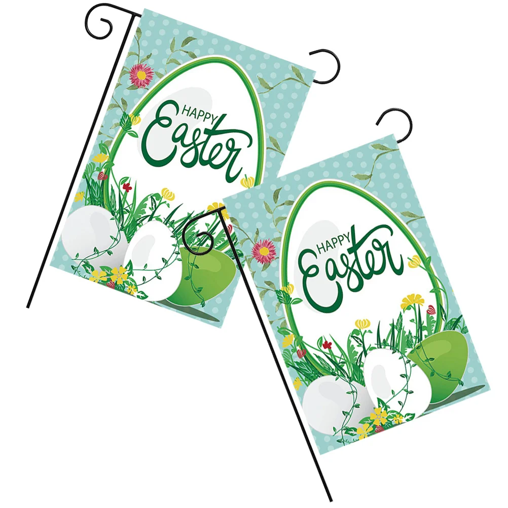 2 Pcs Garden Flag Festival Easter Party Flags Decorate Lawn Outdoor Oxford Cloth Decoration
2 Pcs Garden Flag Festival Easter Party Flags Decorate Lawn Outdoor Oxford Cloth Decoration
