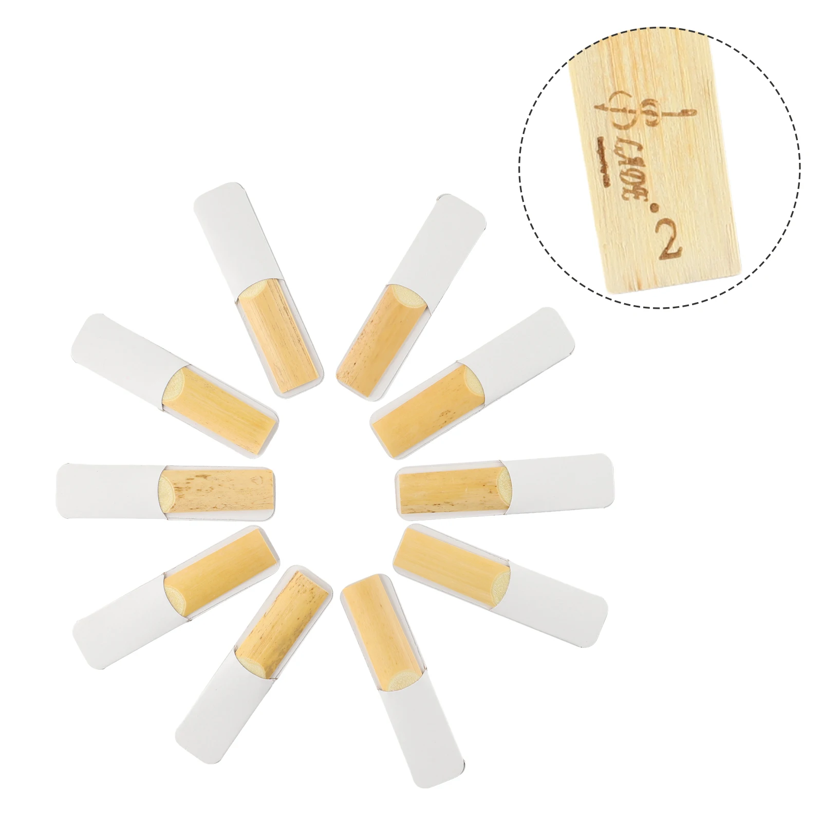 Sax Accessories Reeds Yellow 10pcs 6g/0.21oz For Tenor Sax Hardness 2/2.5/3 High Quality Reed Instrument Clarinet Parts Durable
Sax Accessories Reeds Yellow 10pcs 6g/0.21oz For Tenor Sax Hardness 2/2.5/3 High Quality Reed Instrument Clarinet Parts Durable