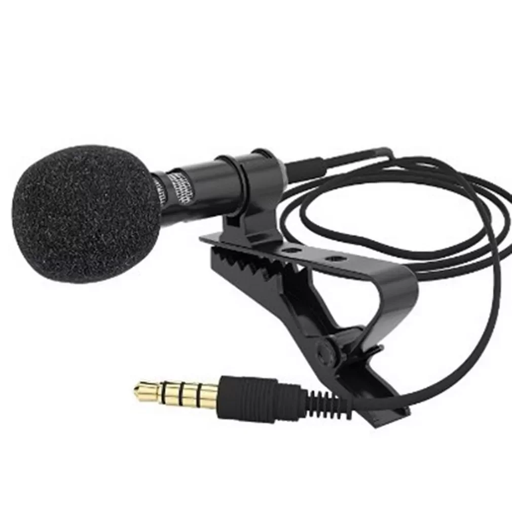 3.5mm Mini Lavalier Microphone Metal Clip Lapel Mic for Mobile Phone PC Laptop Wired Mikrofo/Microfon for Speaking Vocal Audio
3.5mm Mini Lavalier Microphone Metal Clip Lapel Mic for Mobile Phone PC Laptop Wired Mikrofo/Microfon for Speaking Vocal Audio