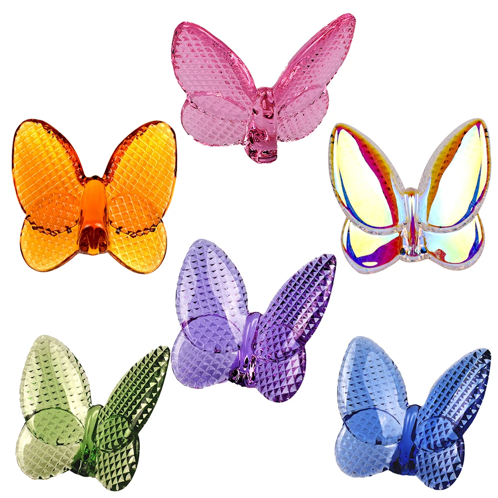 Glass Crystal Lucky Butterfly Vibrantly With Bright Color Ornaments Table Office Art Craft Ornament Crystal Butterfly Home Decor
Glass Crystal Lucky Butterfly Vibrantly With Bright Color Ornaments Table Office Art Craft Ornament Crystal Butterfly Home Decor