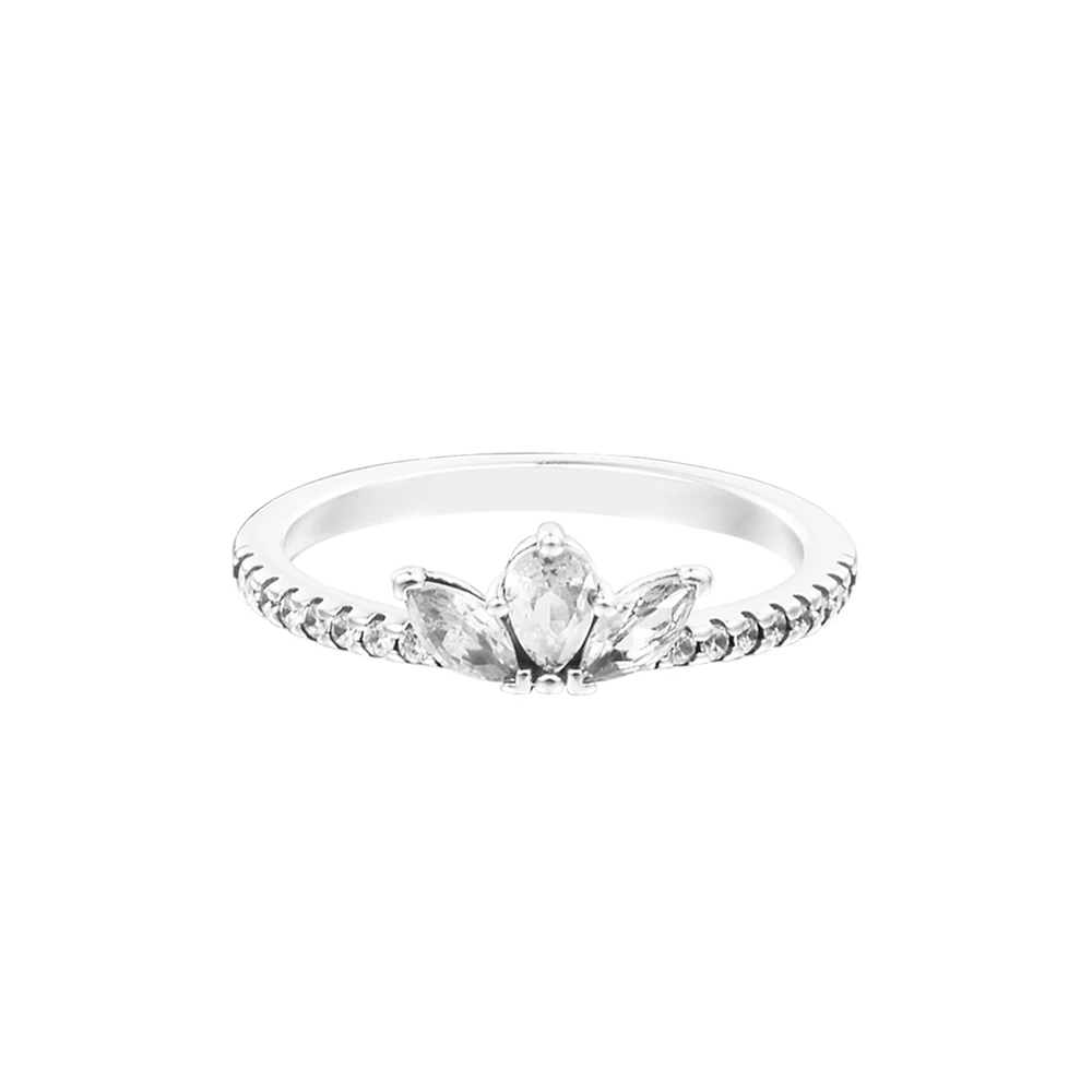 Sparkling Herbarium Cluster Ring Female Rings Clear Crystals Sterling Silver Jewelry Rings For Woman Party Proposal 
Sparkling Herbarium Cluster Ring Female Rings Clear Crystals Sterling Silver Jewelry Rings For Woman Party Proposal