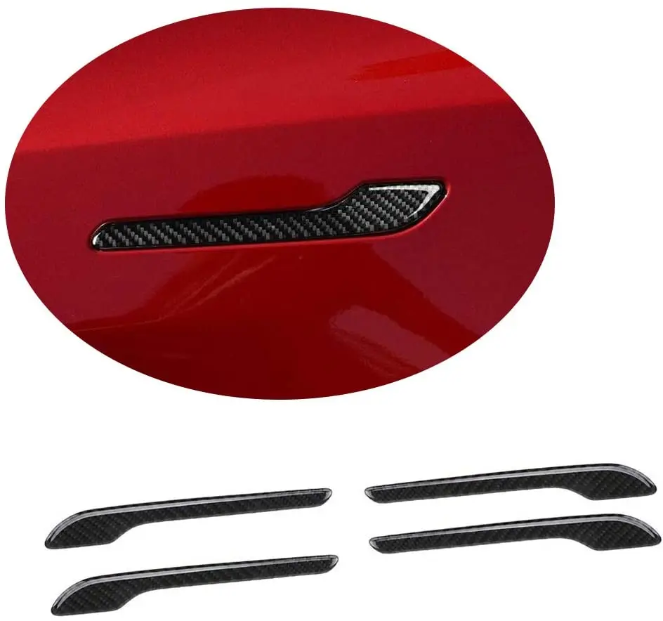 Carbon Fiber Side Door Handle Stickers For Tesla Model 3 2017 2018 2019 Car Side Door Handle Covers Trim Decoration Protector
Carbon Fiber Side Door Handle Stickers For Tesla Model 3 2017 2018 2019 Car Side Door Handle Covers Trim Decoration Protector