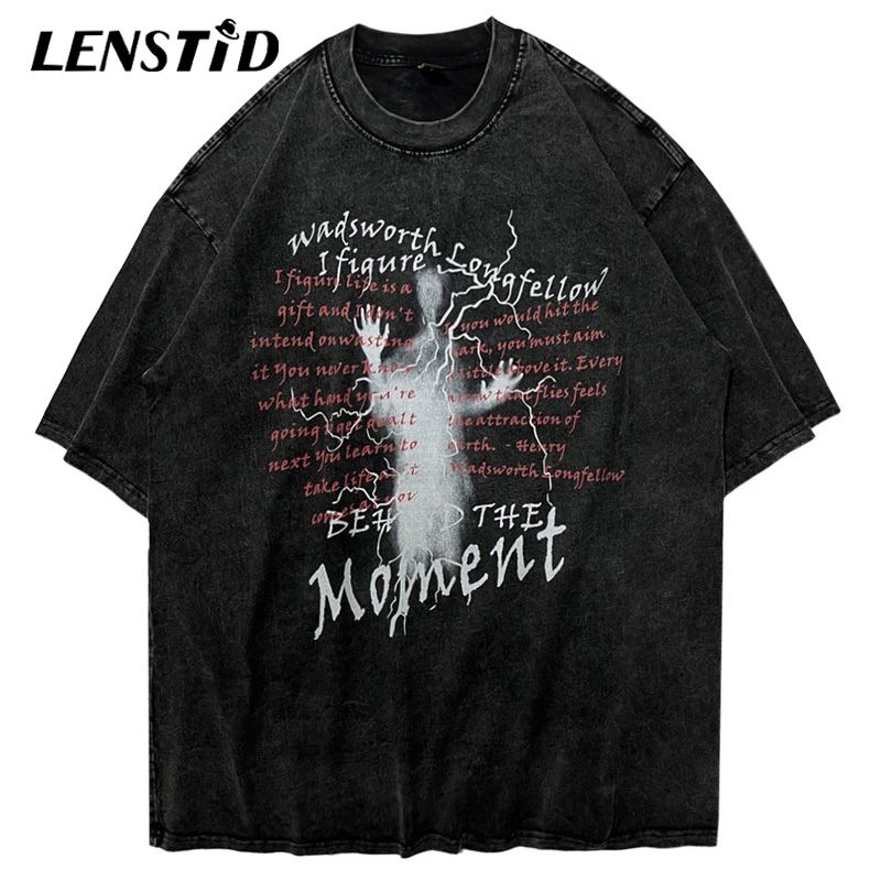 Summer Men Washed Oversize Tshirts Hip Hop Shadow Lightning Graphic Punk Gothic Y2K T Shirts Streetwear Harajuku Cotton Top Tees
Summer Men Washed Oversize Tshirts Hip Hop Shadow Lightning Graphic Punk Gothic Y2K T Shirts Streetwear Harajuku Cotton Top Tees