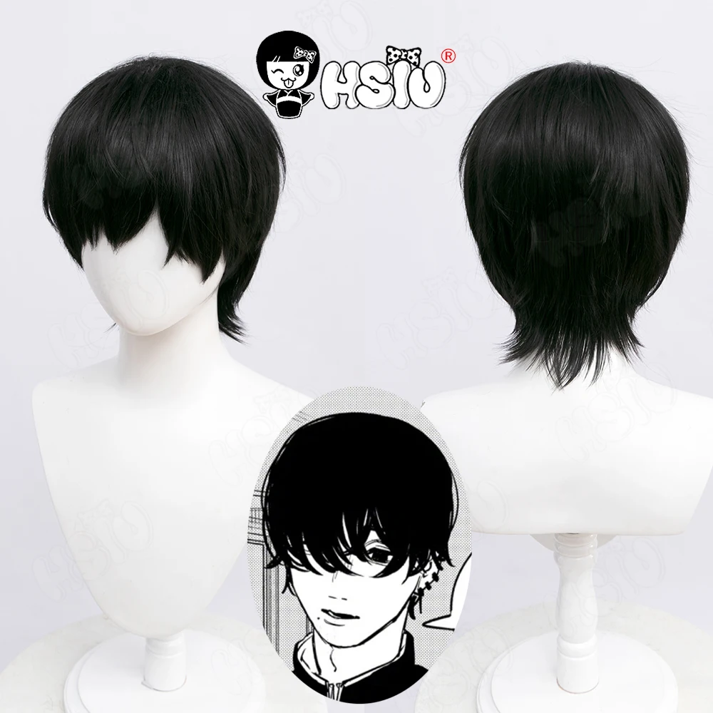 Yoshida Hirofumi Cosplay Wig Anime Chainsaw Man Cosplay Wig HSIU Black Synthetic Short Hair Devil Ear Clip+Free Wig Cap
Yoshida Hirofumi Cosplay Wig Anime Chainsaw Man Cosplay Wig HSIU Black Synthetic Short Hair Devil Ear Clip+Free Wig Cap