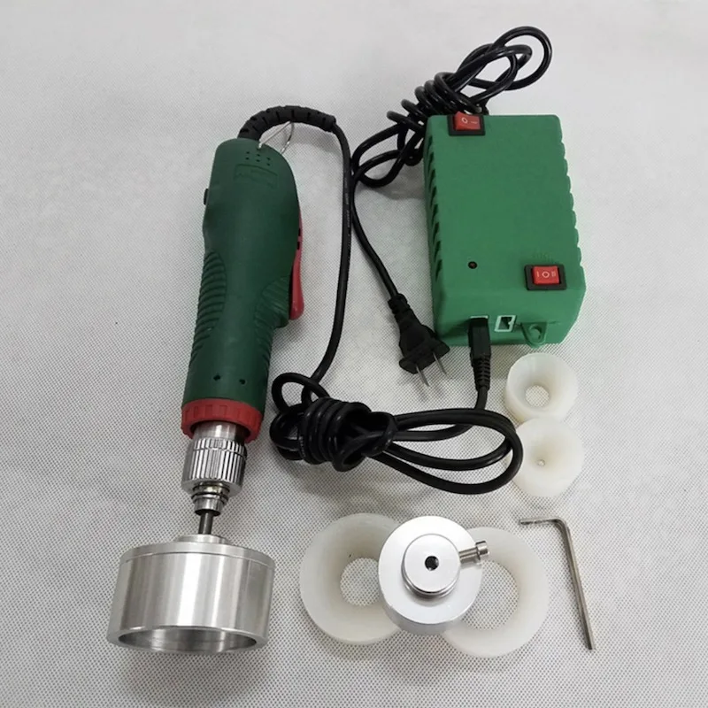 

Handheld Plastic Bottle Screw Capper Manual Spinning Lid Sealing Machine Hand Held Electric Screw Capping Machine