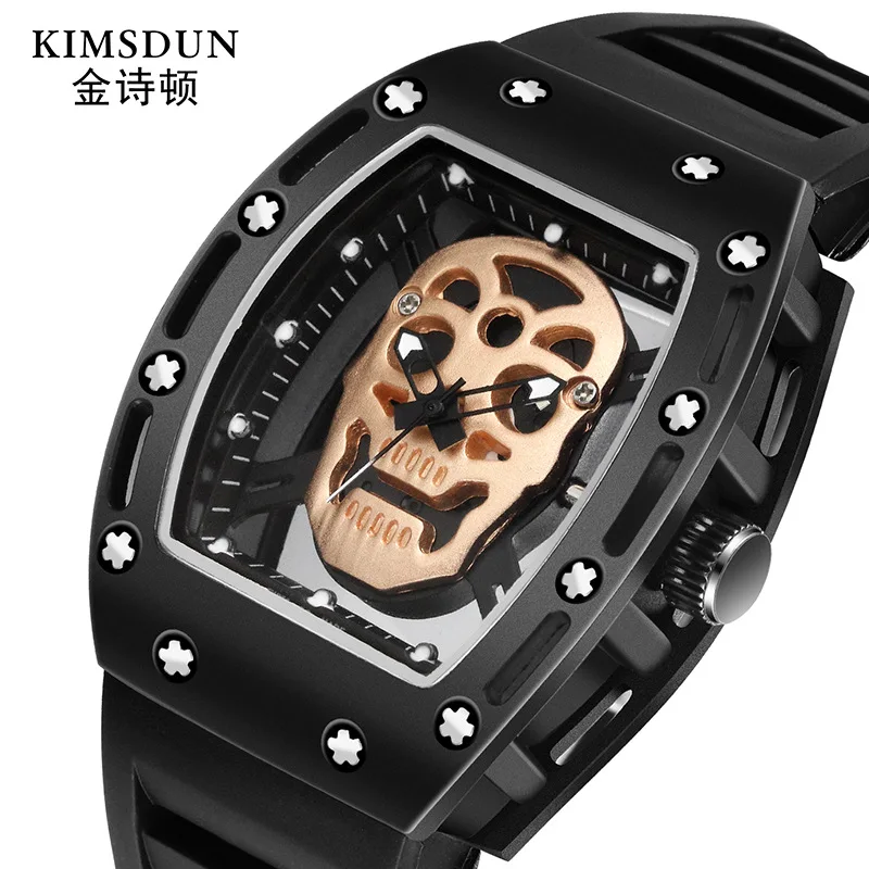 silicone ghost head Watch Men Top Brand Luxury Chronograph Military Quartz Watches for Man Waterproof Luminous Reloj Hombre
silicone ghost head Watch Men Top Brand Luxury Chronograph Military Quartz Watches for Man Waterproof Luminous Reloj Hombre