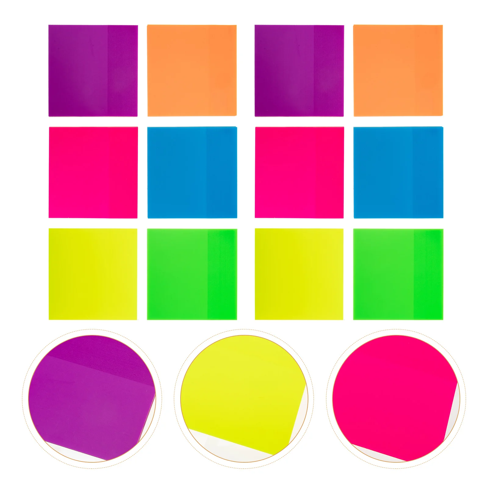 12Pcs Adhesive Memo Notes Students Memo Pads Portable Memo Stickers for School Office
12Pcs Adhesive Memo Notes Students Memo Pads Portable Memo Stickers for School Office