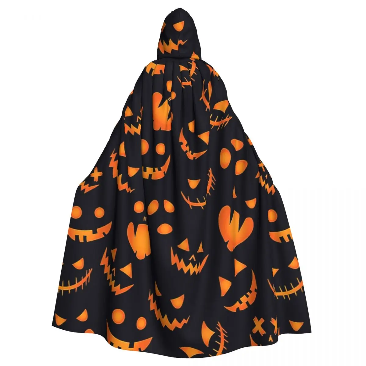 Pumpkin Background Halloween Seamless Pattern Hooded Cloak Halloween Party Cosplay Woman Men Adult Long Witchcraft Robe Hood
Pumpkin Background Halloween Seamless Pattern Hooded Cloak Halloween Party Cosplay Woman Men Adult Long Witchcraft Robe Hood