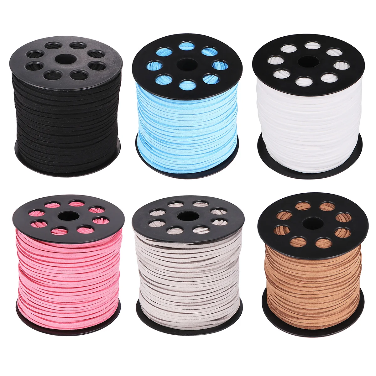 Faux Rope Cord Diy Thread Jewelry Cords 2.6Mm Necklace Crafts Knitting Woven Suede Artificial String Accessories Bracelets
Faux Rope Cord Diy Thread Jewelry Cords 2.6Mm Necklace Crafts Knitting Woven Suede Artificial String Accessories Bracelets