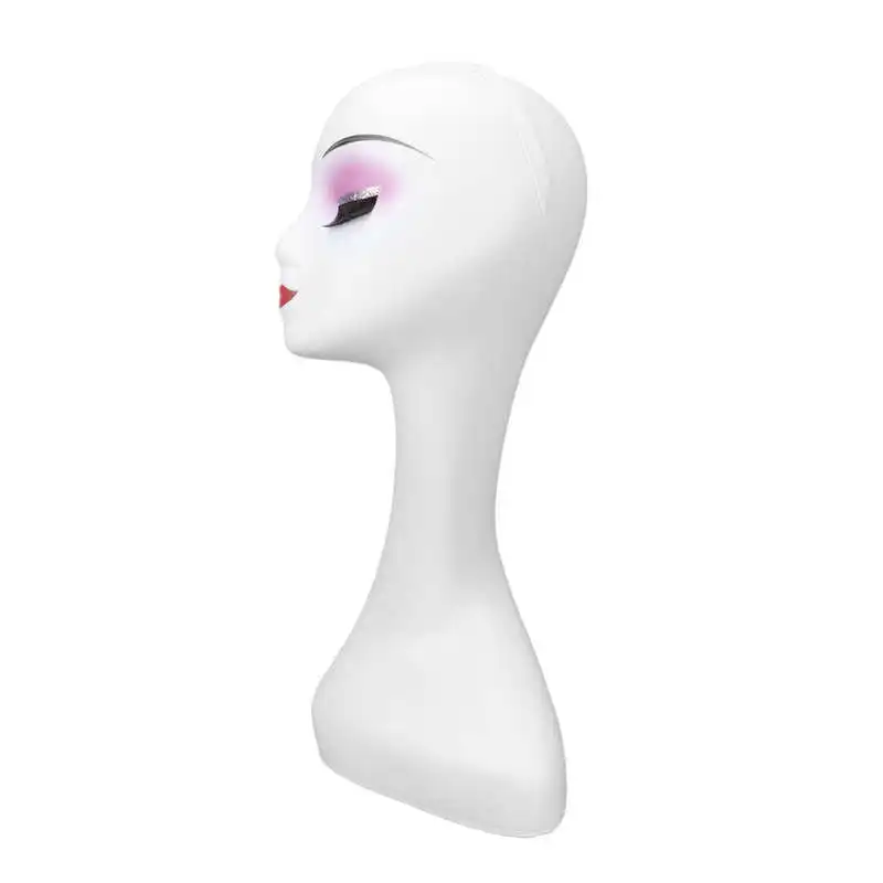 Female Mannequin Head Glasses Display Head 50cm/19.7in Stable with Base Shoulder for Wig Display
Female Mannequin Head Glasses Display Head 50cm/19.7in Stable with Base Shoulder for Wig Display