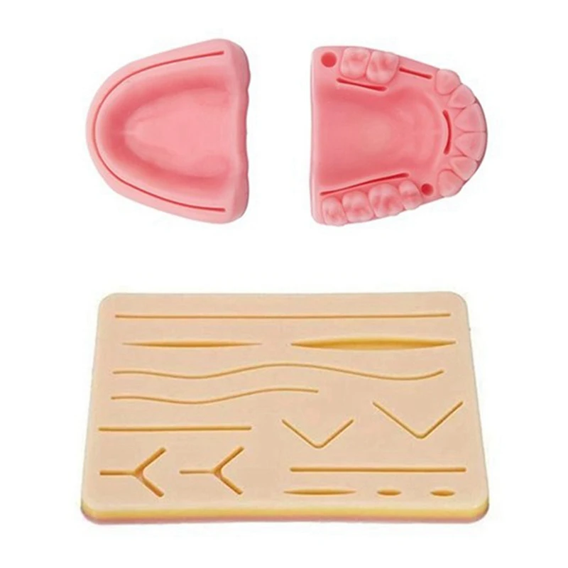 Silicone Artificial Oral Suture Kit Skin Chirurgical Uture Training Module Kit Practice Teaching Model For
Silicone Artificial Oral Suture Kit Skin Chirurgical Uture Training Module Kit Practice Teaching Model For