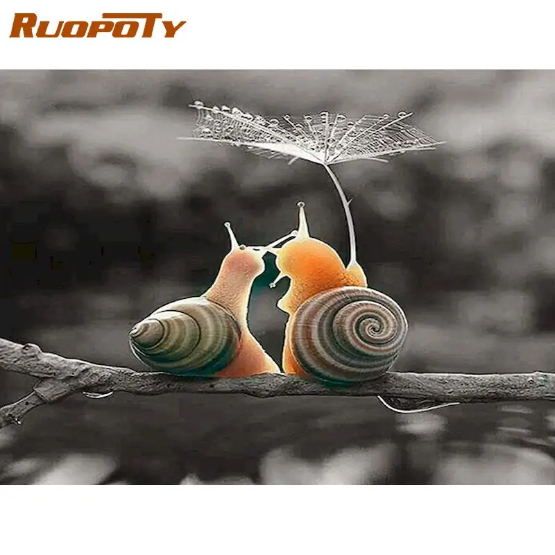 RUOPOTY 5D Diamond Art Painting Kits Snail Diamond Embroidery DIY Mosaic Personalized Gift Bedroom Decoration
RUOPOTY 5D Diamond Art Painting Kits Snail Diamond Embroidery DIY Mosaic Personalized Gift Bedroom Decoration