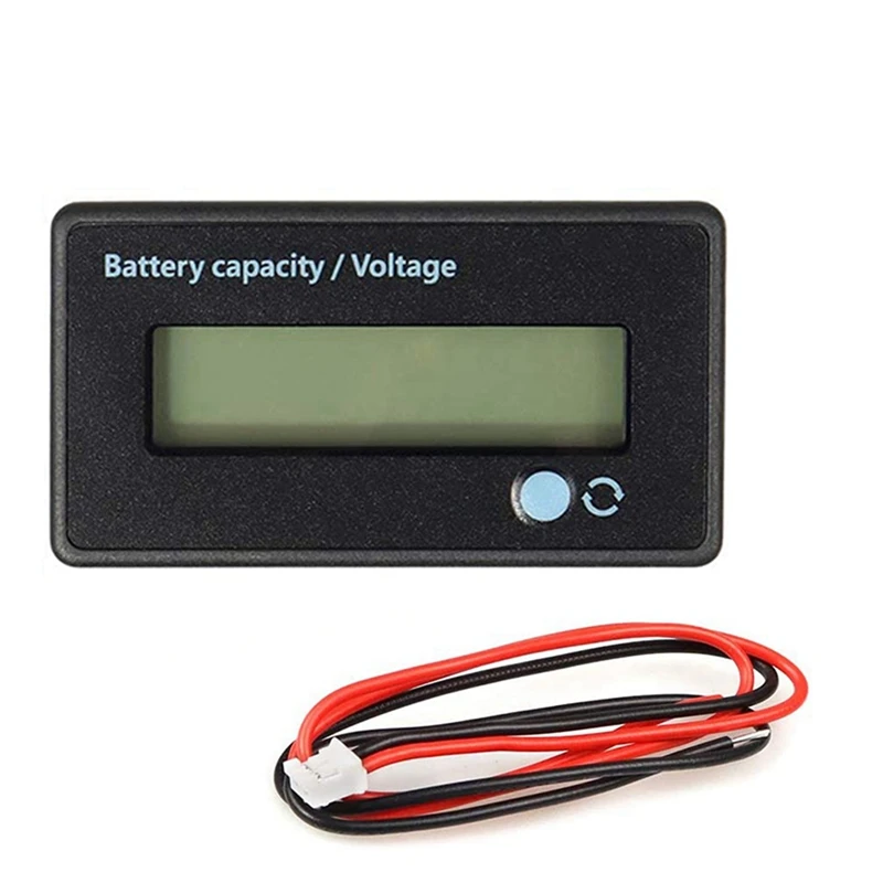 3X Battery Meter Battery Capacity Voltage Monitor, DC 12/24/36/48/60/72/84V Battery Capacity Voltage Gauge Indicator
3X Battery Meter Battery Capacity Voltage Monitor, DC 12/24/36/48/60/72/84V Battery Capacity Voltage Gauge Indicator