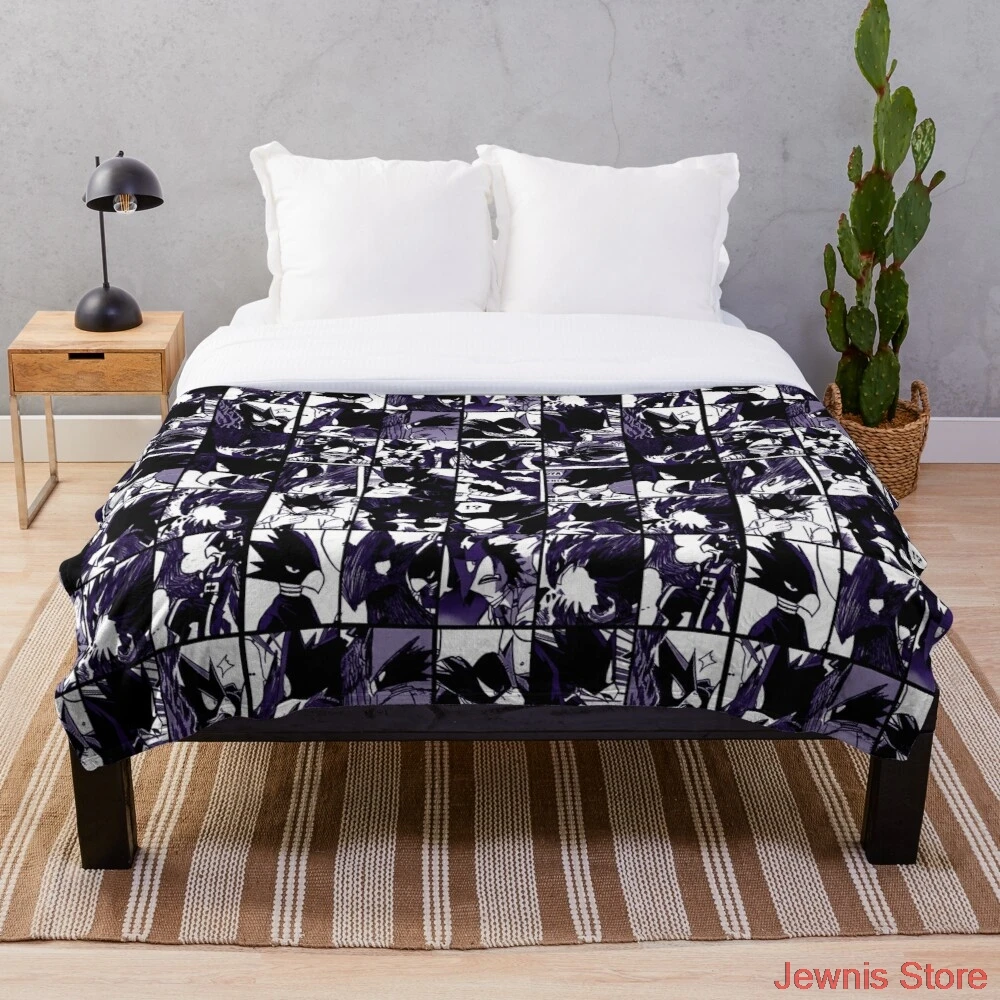 Tokoyami Fumikage Throw Blanket Throws for Girls Boys Children's Kids Adult Gift Home Bedroom Decoration Flannel
Tokoyami Fumikage Throw Blanket Throws for Girls Boys Children's Kids Adult Gift Home Bedroom Decoration Flannel