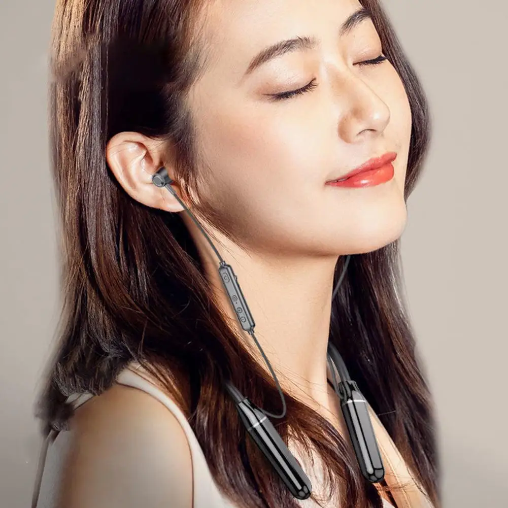 A11 Neckband Earphone Magnetic Long Standy Time Bass Stereo Wireless Bluetooth-compatible Headset with Mic for Sport
A11 Neckband Earphone Magnetic Long Standy Time Bass Stereo Wireless Bluetooth-compatible Headset with Mic for Sport