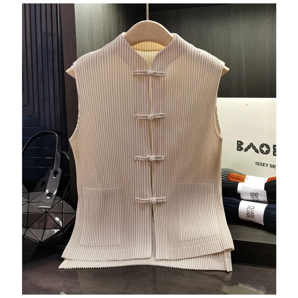 Miyake Summer Manual Buckle Clip T-shirt Top Women Solid Casual Tops Pleated Women's T-shirt Shirts and Blouses Woman Clothing
Miyake Summer Manual Buckle Clip T-shirt Top Women Solid Casual Tops Pleated Women's T-shirt Shirts and Blouses Woman Clothing