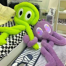 200cm Giant Swag Ferry Green Alien Monster Plush Toys Cute Stuffed Long Arms Legs Octopus Throw Pillow Anime Kawaii Room Decor