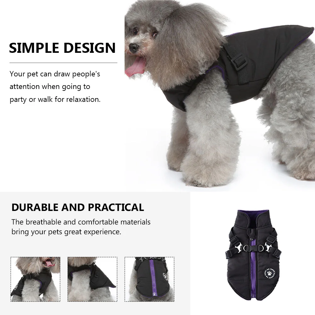 Pet Coat Cold-proof Clothing Clothes Outdoor Warm Dog Apparel Fashion Tank Tops Small Dogs Decor Accessory Stylish Winter
Pet Coat Cold-proof Clothing Clothes Outdoor Warm Dog Apparel Fashion Tank Tops Small Dogs Decor Accessory Stylish Winter