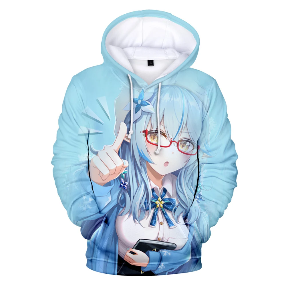 HOLOLIVE VTuber Yukihana Lamy 3D Толстовка осенний костюм Winer спортивная одежда молодежная кавайная японская женская/мужская Толстовка
HOLOLIVE VTuber Yukihana Lamy 3D Толстовка осенний костюм Winer спортивная одежда молодежная кавайная японская женская/мужская Толстовка