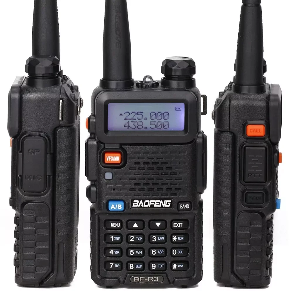 BF-R3 трехдиапазонная портативная рация 136-174/220-260/400 МГц Любительская портативная Любительская рация CB радио коммуникатор приемопередатчик
BF-R3 трехдиапазонная портативная рация 136-174/220-260/400 МГц Любительская портативная Любительская рация CB радио коммуникатор приемопередатчик