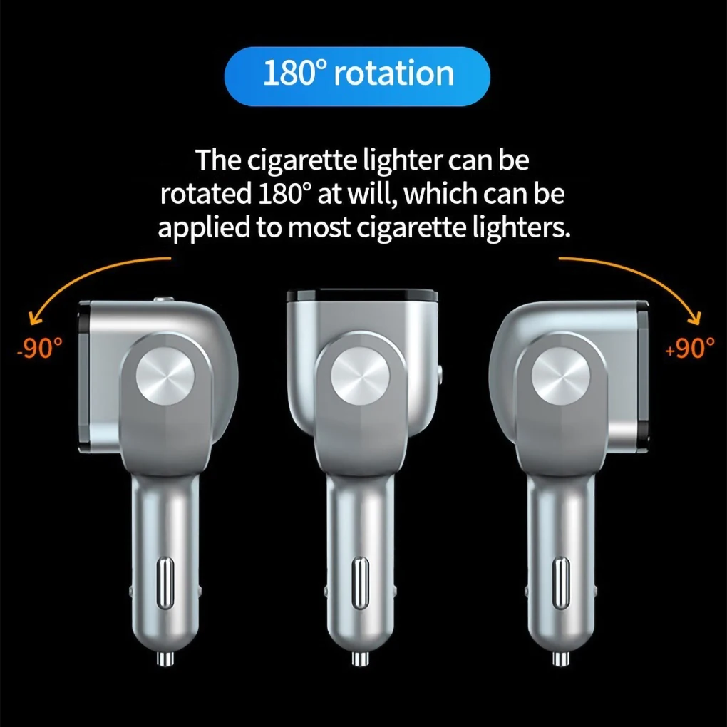 12V-24V Car Cigarette Lighter Splitter QC 3.0 USB Car Phone Fast Charger Plug LED Car Charger Adapter For iPhone Samsung Huawei
12V-24V Car Cigarette Lighter Splitter QC 3.0 USB Car Phone Fast Charger Plug LED Car Charger Adapter For iPhone Samsung Huawei