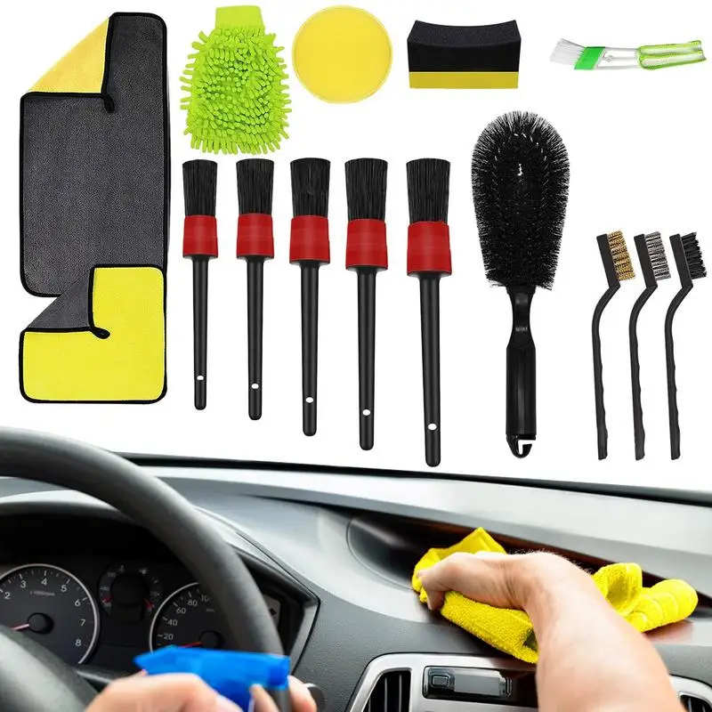 Car Detailing Brush Set 15 Pieces Car Interior And Interior Trim Kit Auto Detail Kit For Car Interior Exterior And Wheels
Car Detailing Brush Set 15 Pieces Car Interior And Interior Trim Kit Auto Detail Kit For Car Interior Exterior And Wheels