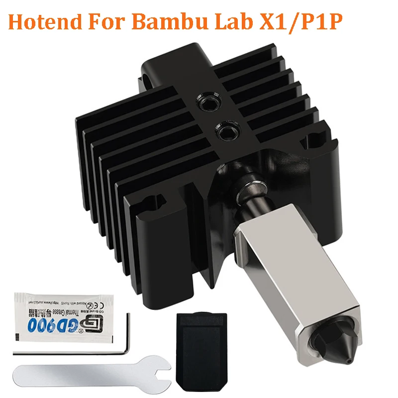 Модернизированный Hotend для 3D принтера Bambu Lab X1, карбоновый фотографический комбинированный 3D-принтер P1P, печатающая головка J-head, медный плакированный тепловой блок
Модернизированный Hotend для 3D принтера Bambu Lab X1, карбоновый фотографический комбинированный 3D-принтер P1P, печатающая головка J-head, медный плакированный тепловой блок