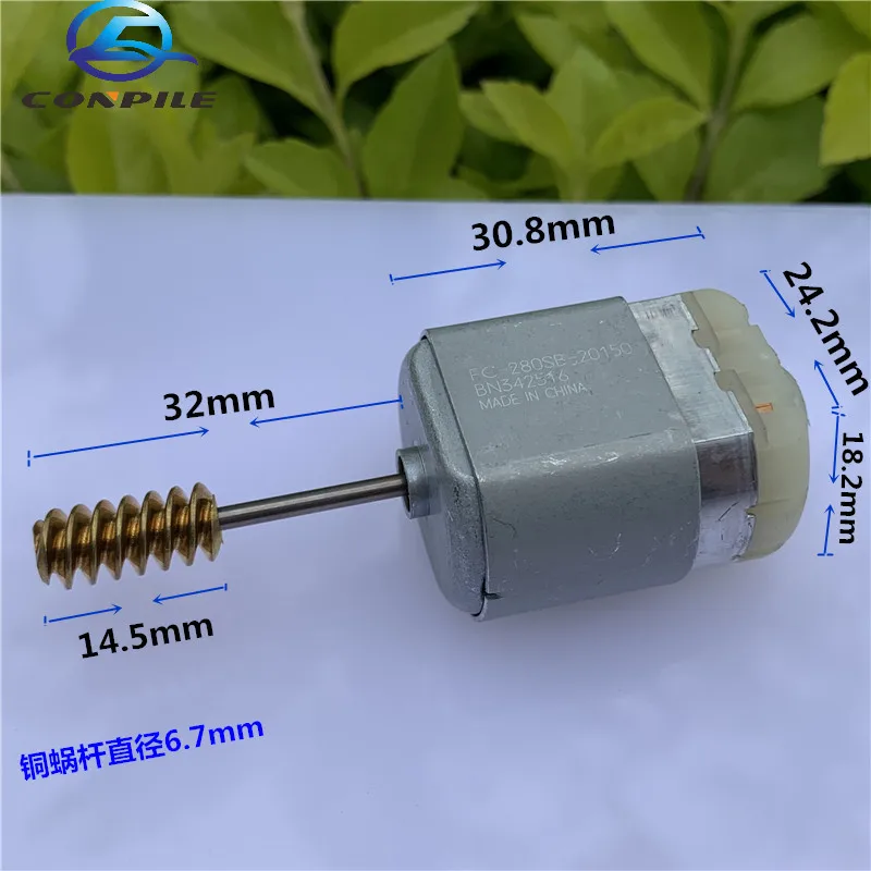 new for mabuchi 12V DC 280 flat plug-in DC micro carbon brush car central control door lock electric small motor FC-280SB-20150
new for mabuchi 12V DC 280 flat plug-in DC micro carbon brush car central control door lock electric small motor FC-280SB-20150