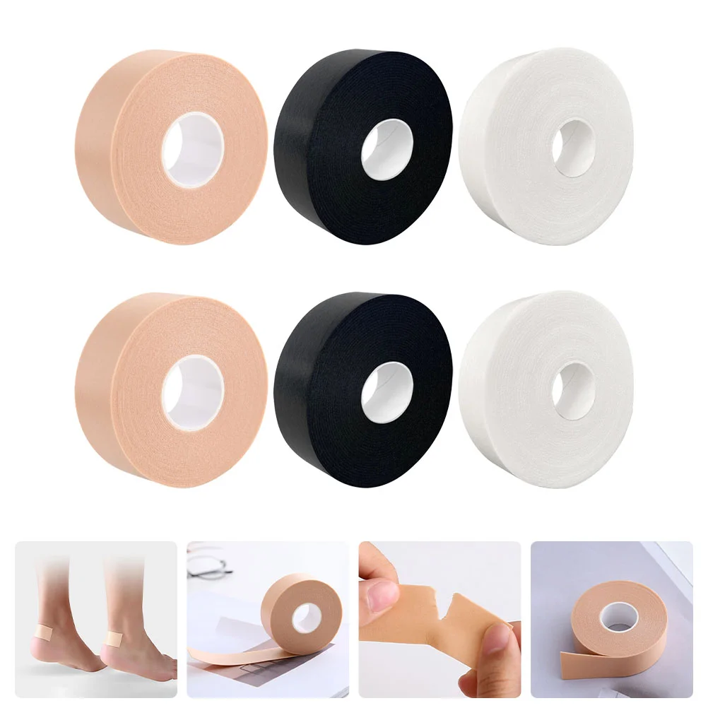 

6pcs Heel Tape Heel Protection Roll Blister Prevention Tape Adhesive Heel Roll Back Of Heel Cushions