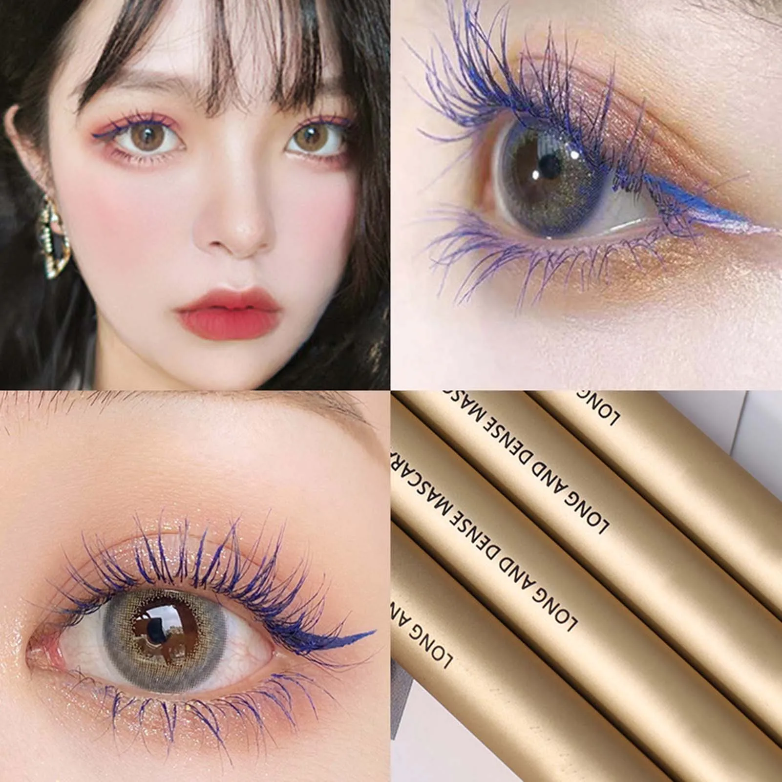 Fashion Small Gold Tube Curling Color Mascara Portable Professional Eye Makeup Tool Women Cosmetic
Fashion Small Gold Tube Curling Color Mascara Portable Professional Eye Makeup Tool Women Cosmetic