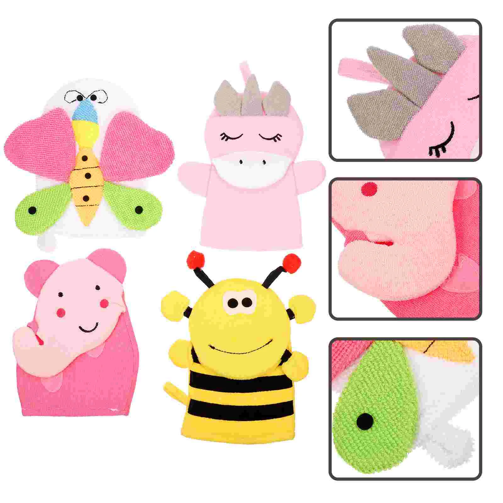 Bath Mitt Gloves Exfoliating Glove Kids Washcloth Scrub Baby Body Shower Puppet Hand Cartoon Wash Animal Loofah Cute Child
Bath Mitt Gloves Exfoliating Glove Kids Washcloth Scrub Baby Body Shower Puppet Hand Cartoon Wash Animal Loofah Cute Child