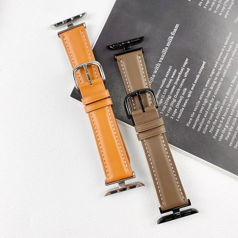 YUKIRIN Fashion Buckle Genuine Leather Straps For Apple Watch Series 7 SE 6 5 4 3 2 for iWach 38 40 41 42 44 45mm Buckle Band
YUKIRIN Fashion Buckle Genuine Leather Straps For Apple Watch Series 7 SE 6 5 4 3 2 for iWach 38 40 41 42 44 45mm Buckle Band