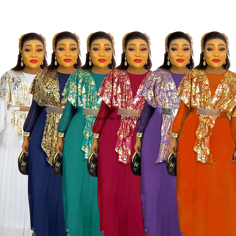 African Dresses for Women 2023 Plus Size Evening Party Long Dress Africa Clothing Elegant Kaftan Muslim Chiffon Maxi Dress
African Dresses for Women 2023 Plus Size Evening Party Long Dress Africa Clothing Elegant Kaftan Muslim Chiffon Maxi Dress