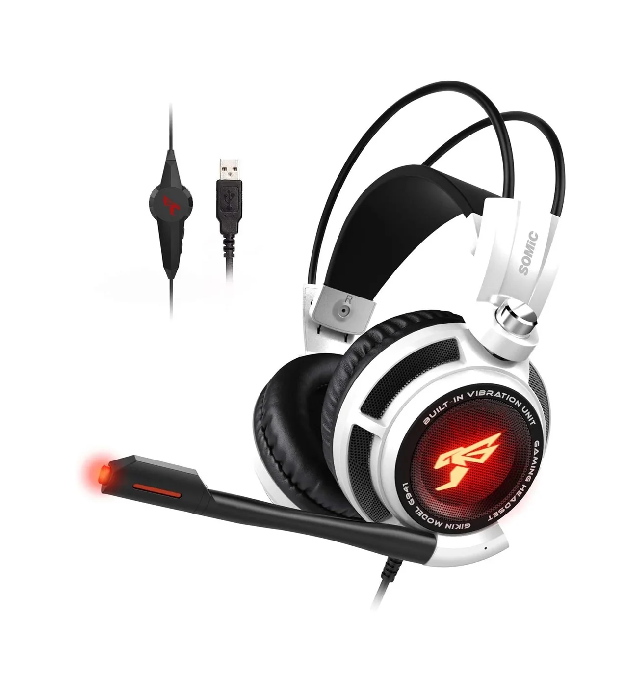 XIAOMI G941 Gaming Headset 7.1 Virtual Surround Sound USB Wired Headphone Deep Bass Stereo For PS4 PC Xbox
XIAOMI G941 Gaming Headset 7.1 Virtual Surround Sound USB Wired Headphone Deep Bass Stereo For PS4 PC Xbox