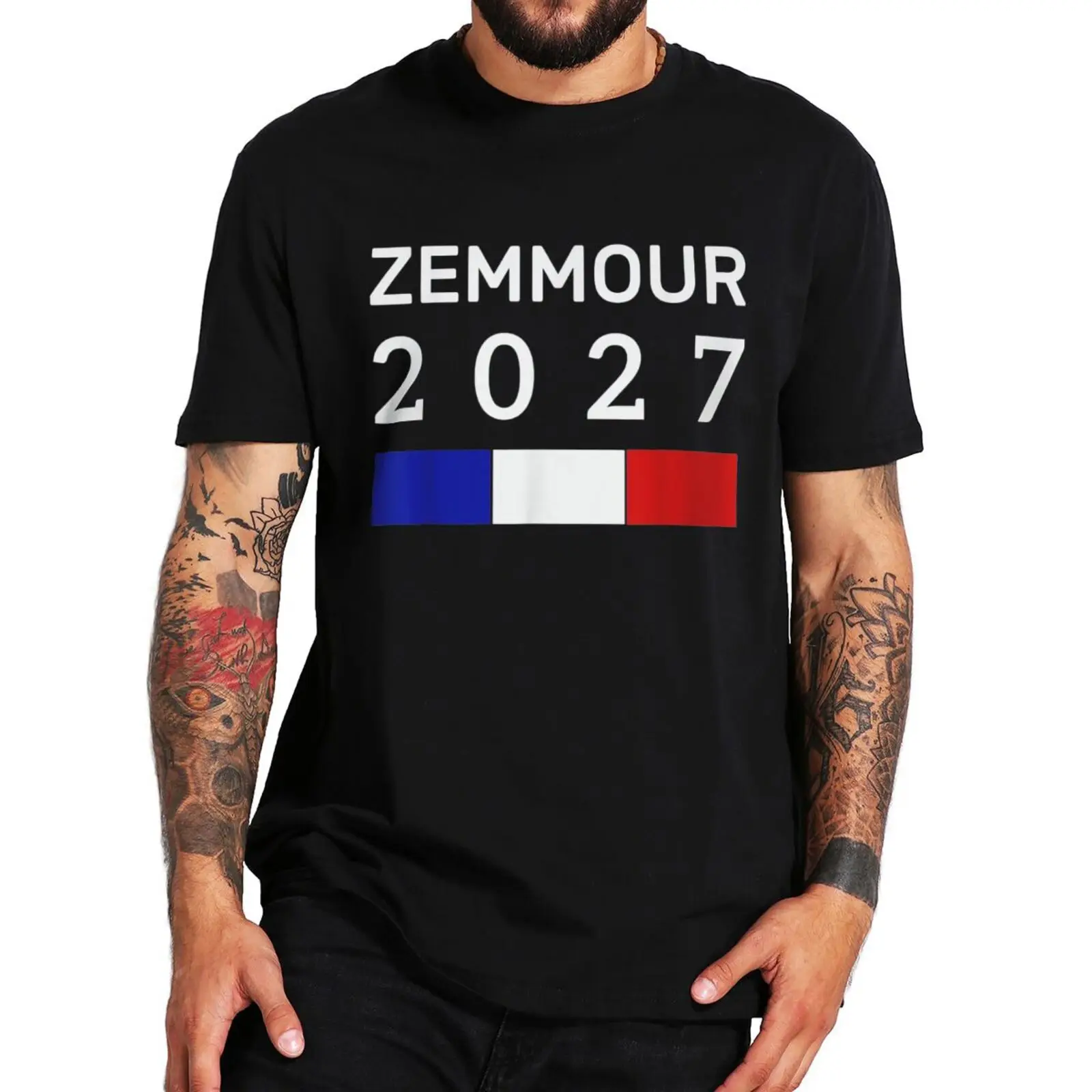 Zemmour 2027 T-shirt Funny Design Zemmour Fans Gifts Short Sleeve Summer Casual 100% Cotton Unisex Oversized T Shirt
Zemmour 2027 T-shirt Funny Design Zemmour Fans Gifts Short Sleeve Summer Casual 100% Cotton Unisex Oversized T Shirt