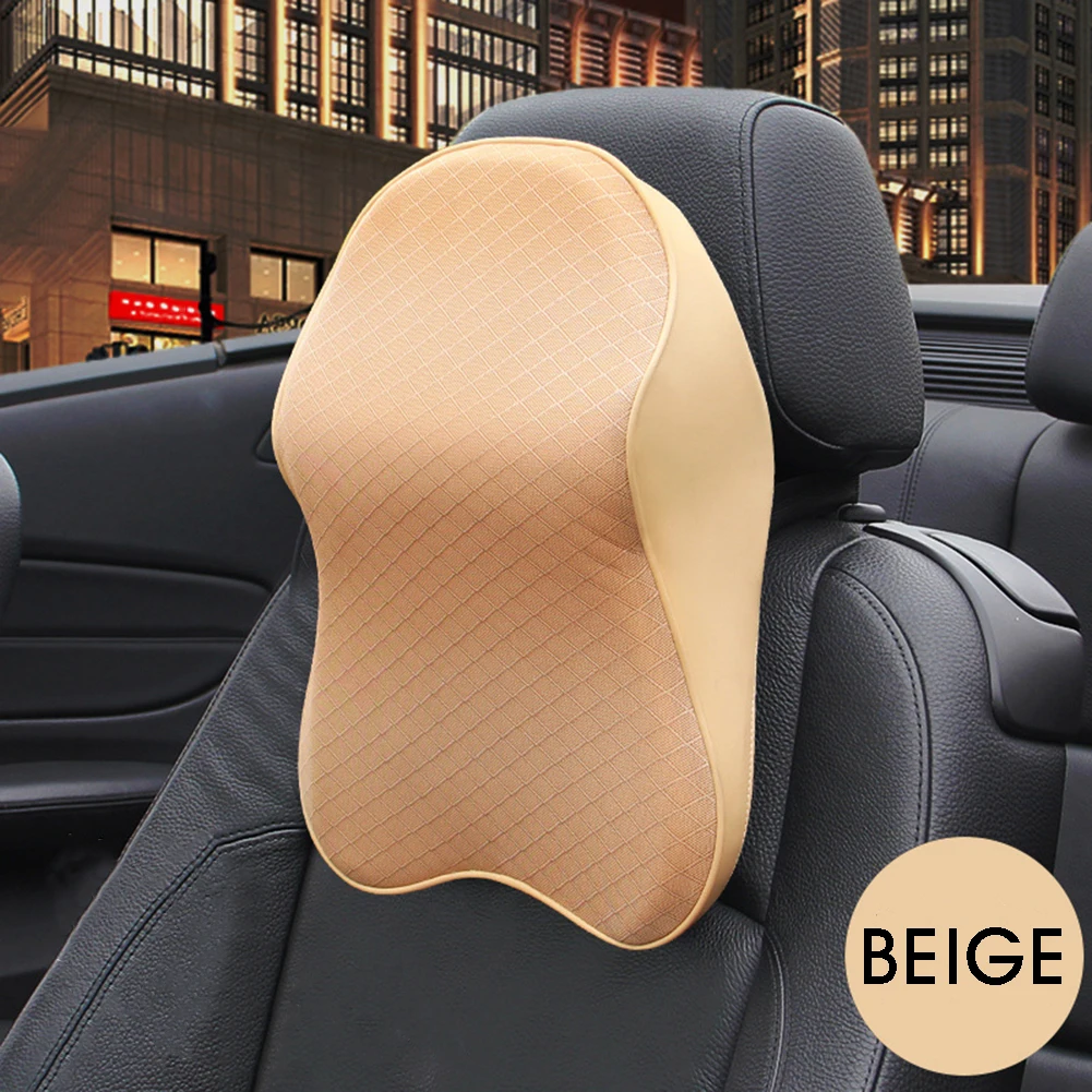 Car Neck Pillow Seat Headrest Pad 3D Memory Foam Head Pain Relief Travel Support Breathable Mesh Fabric Cushion Adjustable
Car Neck Pillow Seat Headrest Pad 3D Memory Foam Head Pain Relief Travel Support Breathable Mesh Fabric Cushion Adjustable