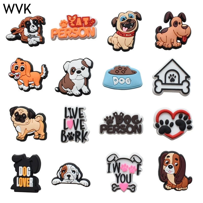 16Pcs Cartoon Dog Style Croc Charms Packs Shoe Decoration Set Kids Shoe Charms jibbtz Sets Cros Accessories Wholesale Bulk
16Pcs Cartoon Dog Style Croc Charms Packs Shoe Decoration Set Kids Shoe Charms jibbtz Sets Cros Accessories Wholesale Bulk