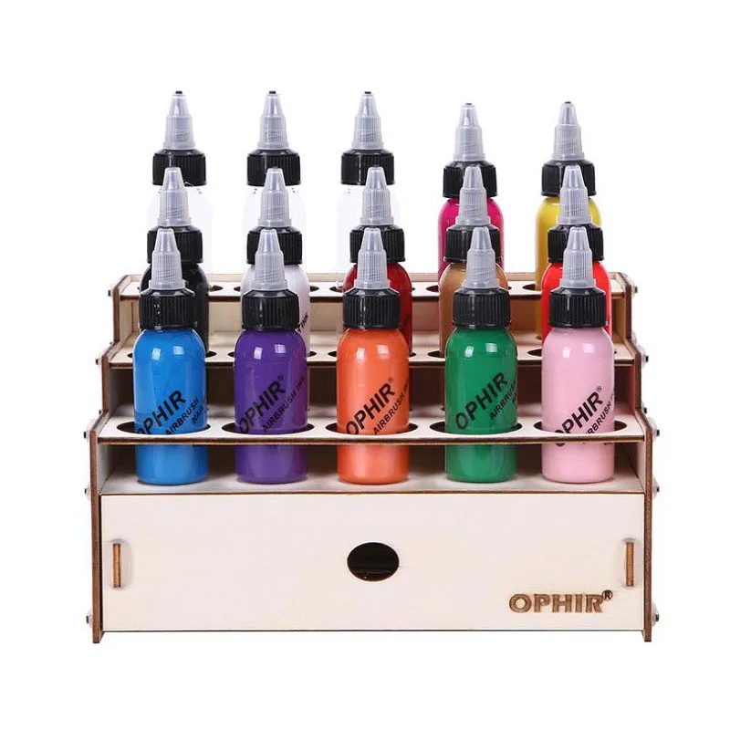 Подставка-органайзер деревянная для рисования, 15 отделений 
Подставка-органайзер деревянная для рисования, 15 отделений