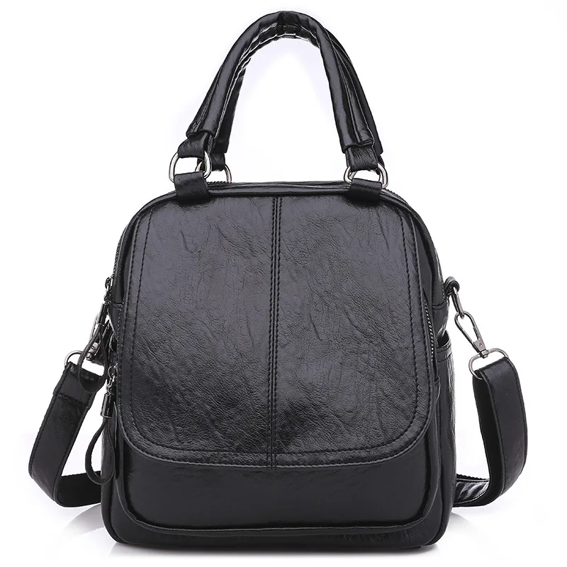 PU Leather Backpack Women Crossbody Shoulder Bag Ladies Handbags Big Capacity Travel Backpack School Bags Girls Mochila Feminina
PU Leather Backpack Women Crossbody Shoulder Bag Ladies Handbags Big Capacity Travel Backpack School Bags Girls Mochila Feminina