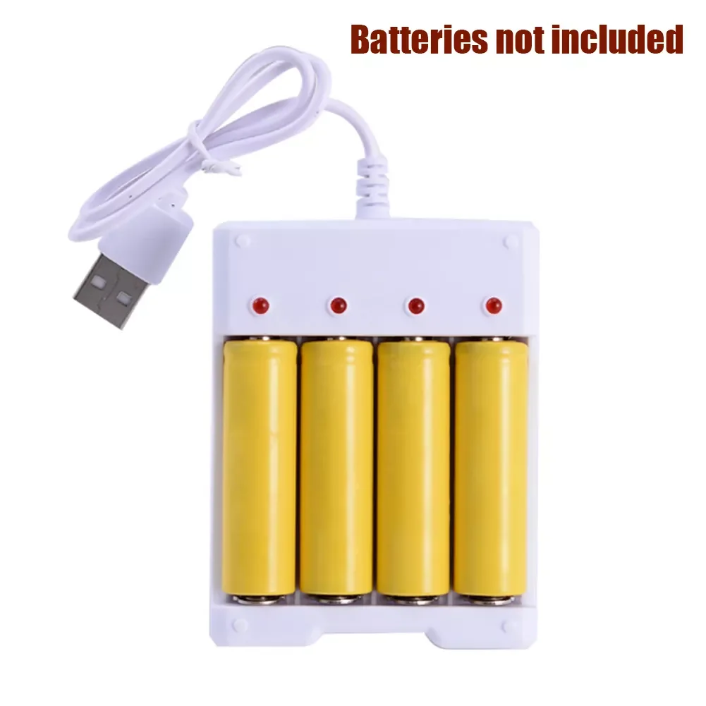 Slot Accessories Practical For Remote Control LED Indicator Adapter Lightweight Home Fast Charging AAA AA USB Battery Charger
Slot Accessories Practical For Remote Control LED Indicator Adapter Lightweight Home Fast Charging AAA AA USB Battery Charger