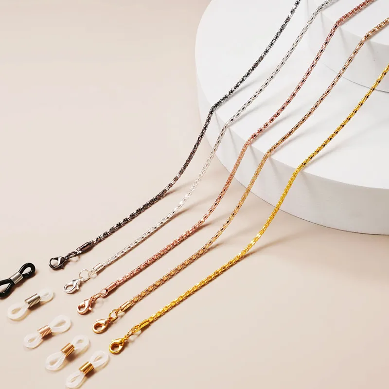Fashion Metal Hollow Eyeglass Chains for Women Sunglasses Chains Glasses Cord Holder Eyewear Lanyard Necklace Strap Rope
Fashion Metal Hollow Eyeglass Chains for Women Sunglasses Chains Glasses Cord Holder Eyewear Lanyard Necklace Strap Rope