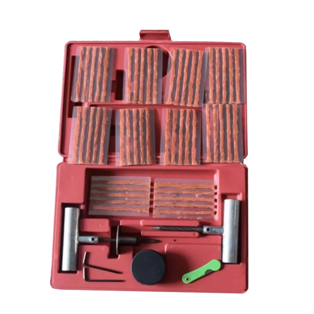 Professional 57pcs Wheel Tire Repair Kit DIY Flat Tire Puncture Repair Tool for Car Truck Motorcycle Home Plug Patch Garage Tool
Professional 57pcs Wheel Tire Repair Kit DIY Flat Tire Puncture Repair Tool for Car Truck Motorcycle Home Plug Patch Garage Tool
