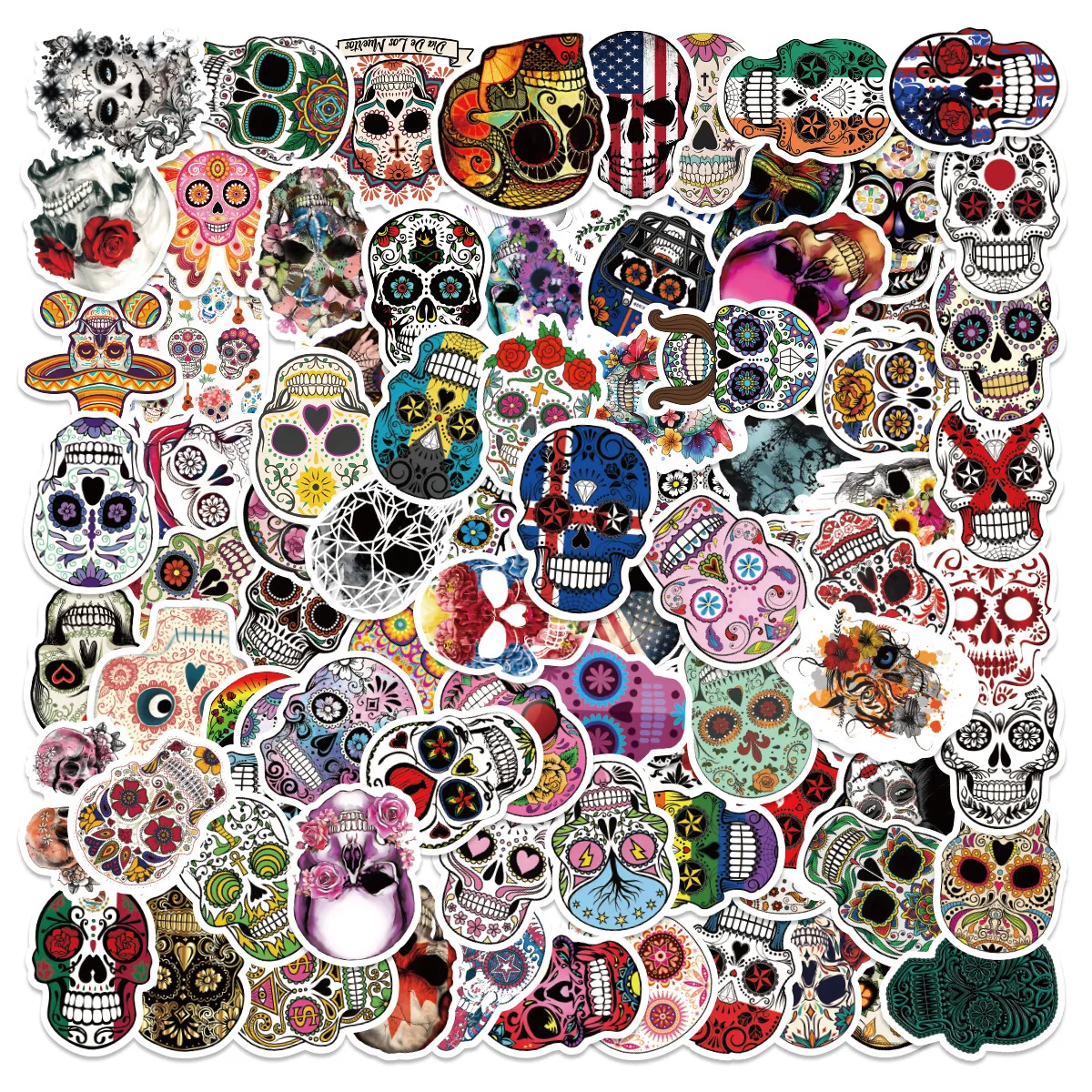 30/50/100pcs new horror skull graffiti decoration waterproof removable notebook skateboard suitcase motorcycle sticker
30/50/100pcs new horror skull graffiti decoration waterproof removable notebook skateboard suitcase motorcycle sticker